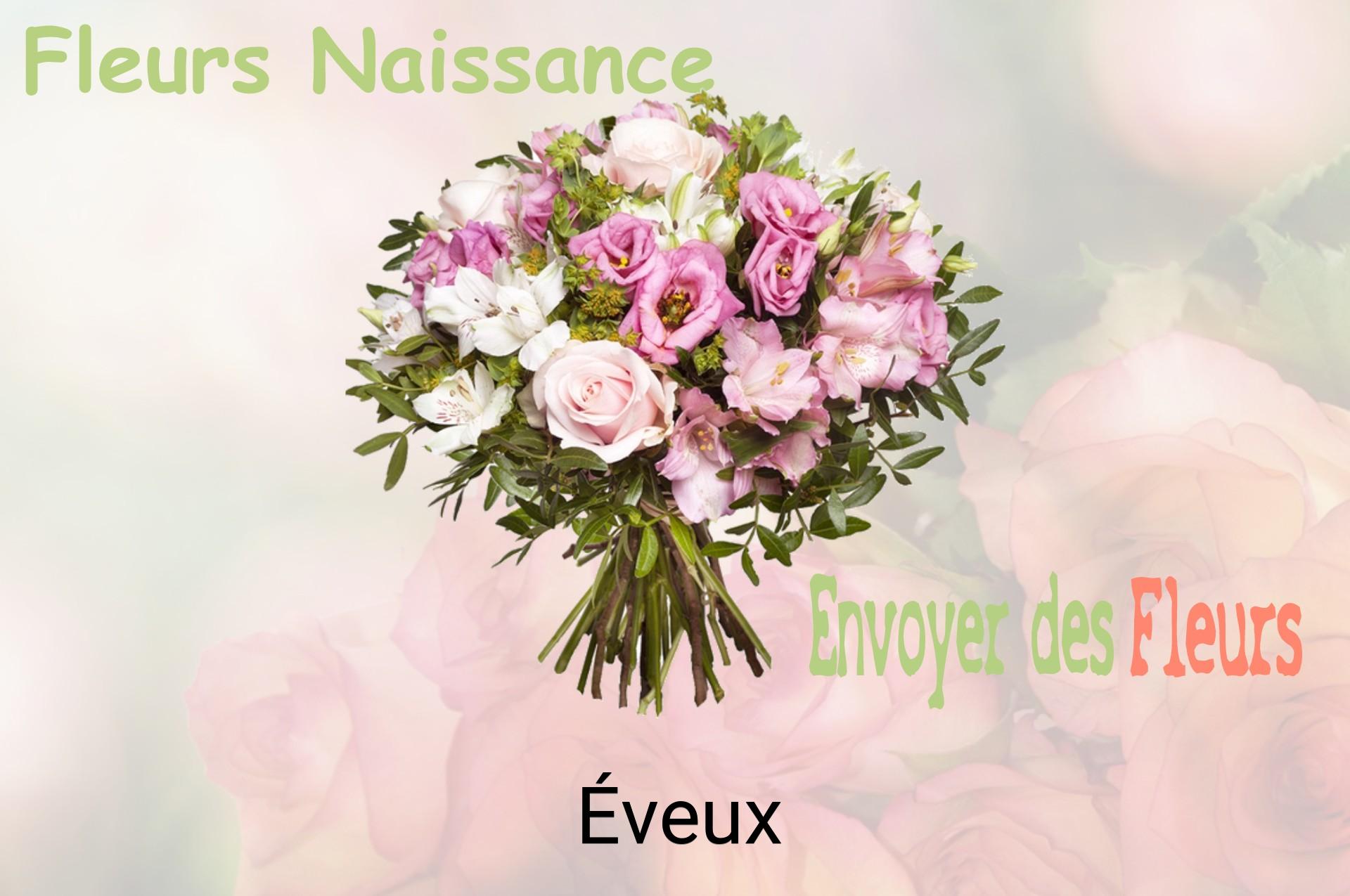 Bouquet de fleurs de naissance livré à Éveux